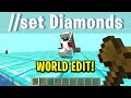 Fake hacker trolling minecraft noob with world edit