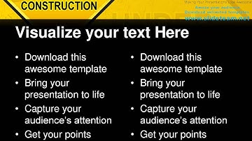 Under Construction Symbol PowerPoint Templates Themes And Backgrounds ppt themes