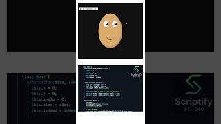 This Face Watches Your Cursor 👀 | HTML CSS JavaScript Animation  #coding #htmlcssjavascript  #python