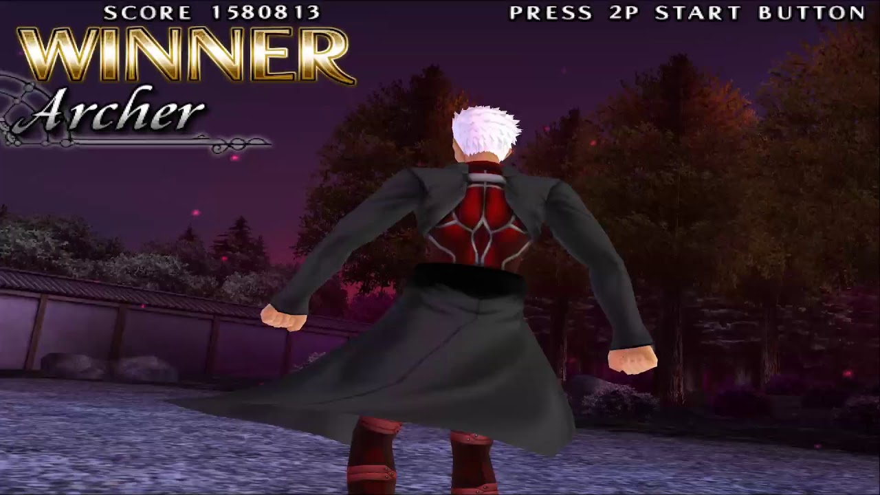 Fate Unlimited Codes Archer Gameplay 1080p 60FPS - YouTube