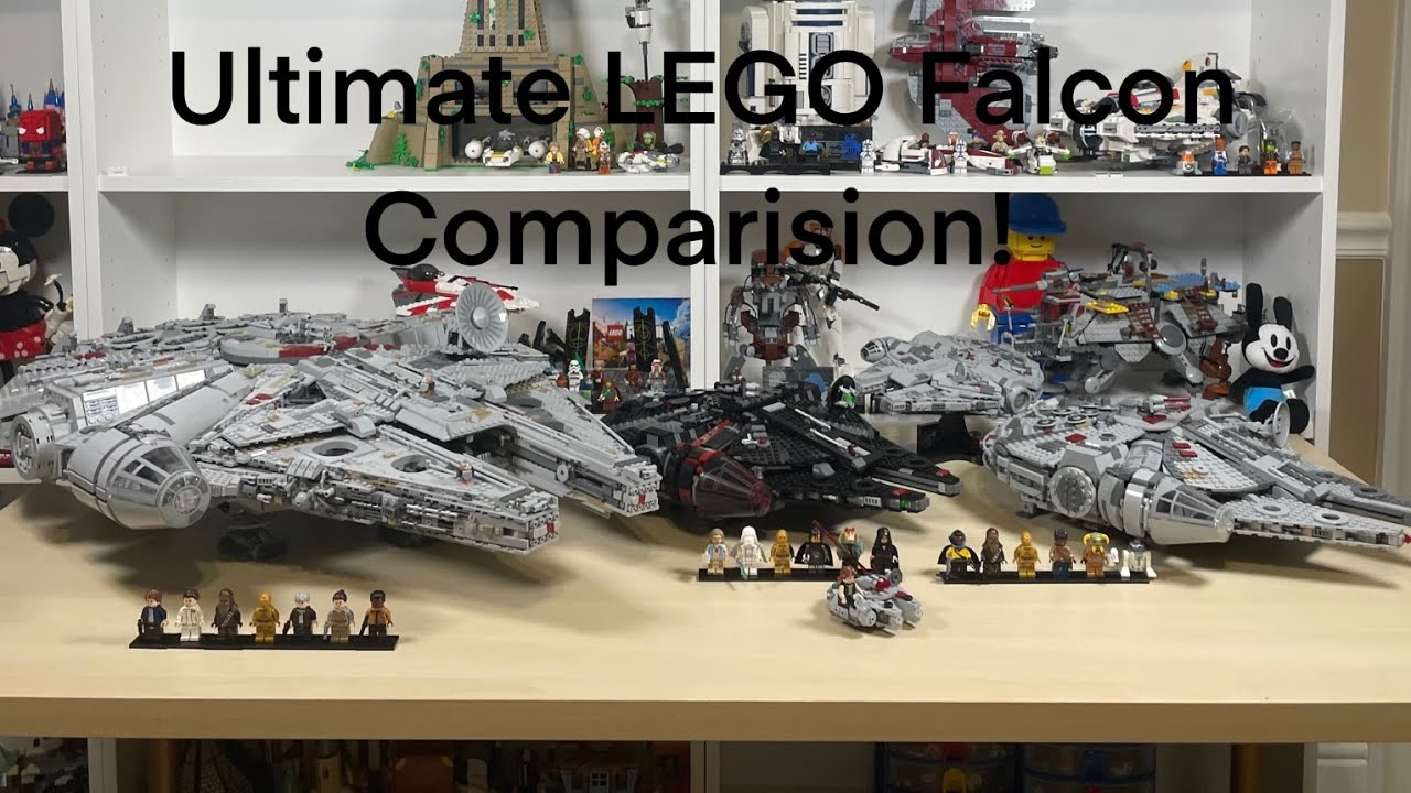ULTIMATE LEGO MILLENNIUM FALCON COMPARISON! 75191, 75257, 75295
