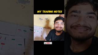 “Mere Secret Trading Notes 🔥 | 90% Traders Ko Nahi Pata Ye Strategy!” #trading#stockmarket#intraday