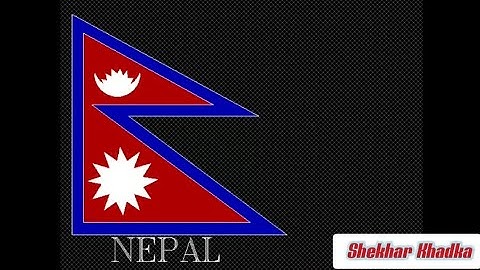 Nepal flag in C language | Computer Graphic project in C | With source code  | #Nepal