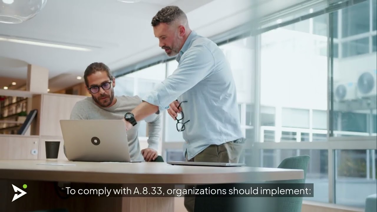 ISO 27001 A.8.33 – Protecting Test Information | Avoid Data Exposure