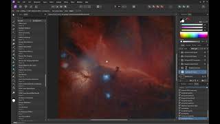 Postprocessing Astro in Affinity with James Ritson's Macros, Topaz Denoise, and Frequency Separation