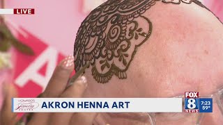 Kickin' it: Akron Henna art