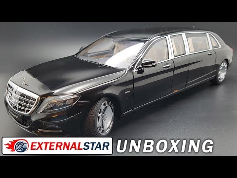 Mercedes Maybach S600 Pullman 1/18 AUTOart | Unboxing & Review