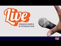 Coach Troy Live Speaking Sample