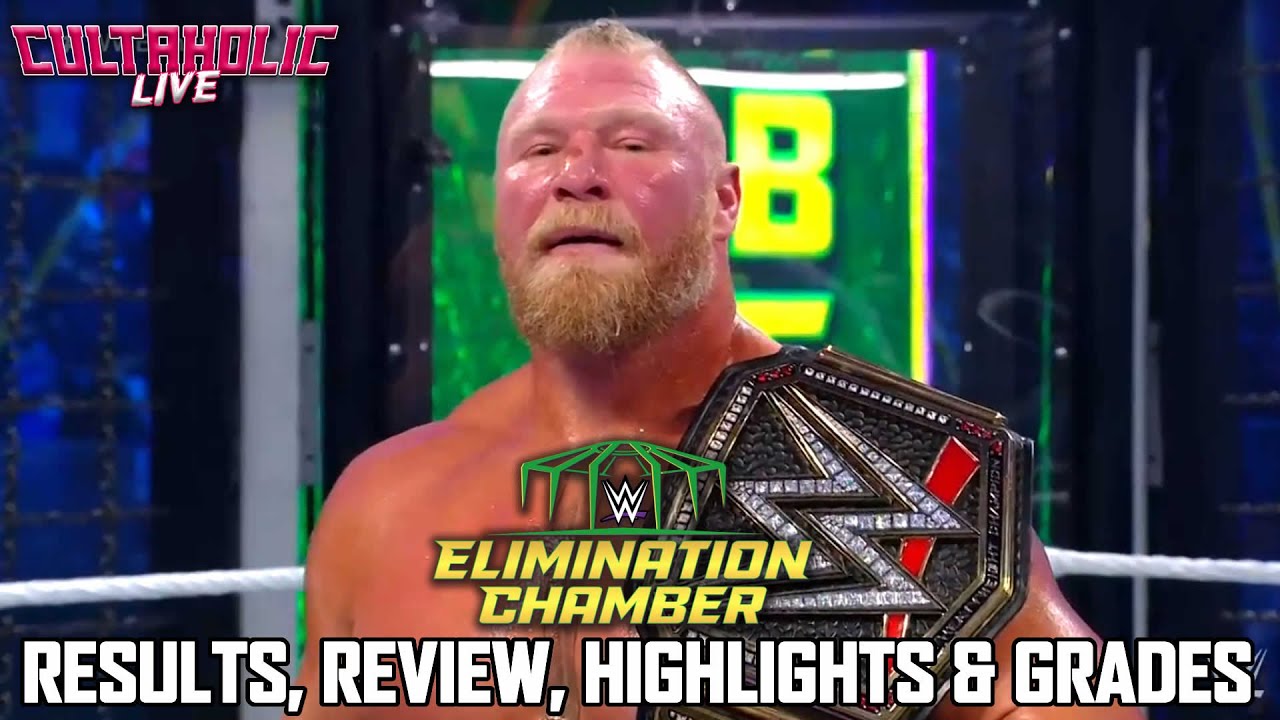 2022 WWE Elimination Chamber results, recap, grades: Brock ...