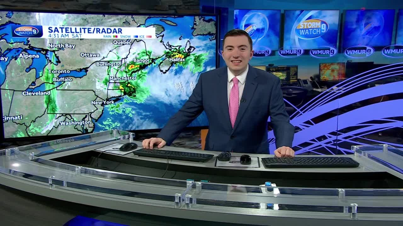 Video: Gusty winds with scattered showers, mountain snow showers - YouTube