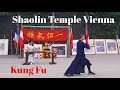  vienna  shaolin kung fu performance at shaolin temple vienna  europa shaolin kultur festival