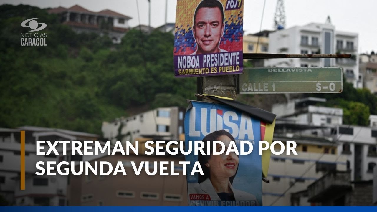 Ecuador se prepara para la segunda vuelta de las elecciones ...