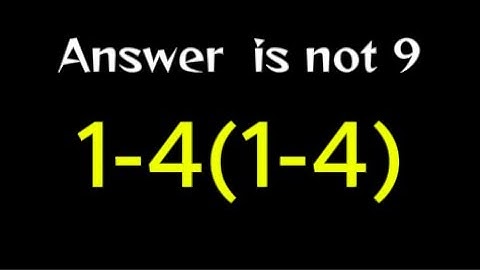 Try Solving This Tricky Math Expression!