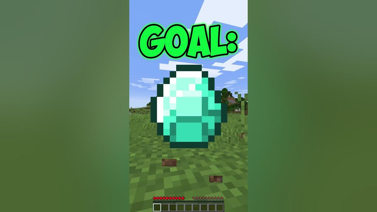 Minecraft, But You Can't Break Blocks... YouTube