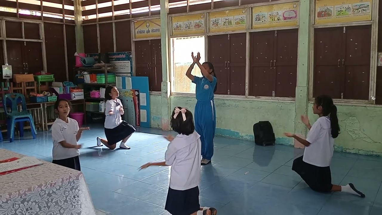 ฝึกซ้อมเพลงคุณธรรม เพลง ต้นไม้ของพ่อ