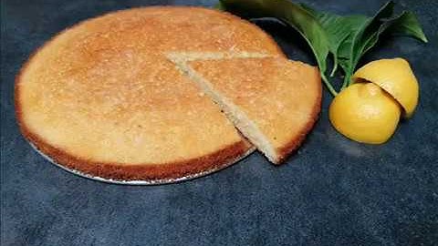 Le Gâteau fondant au citron : recette facile et rapide