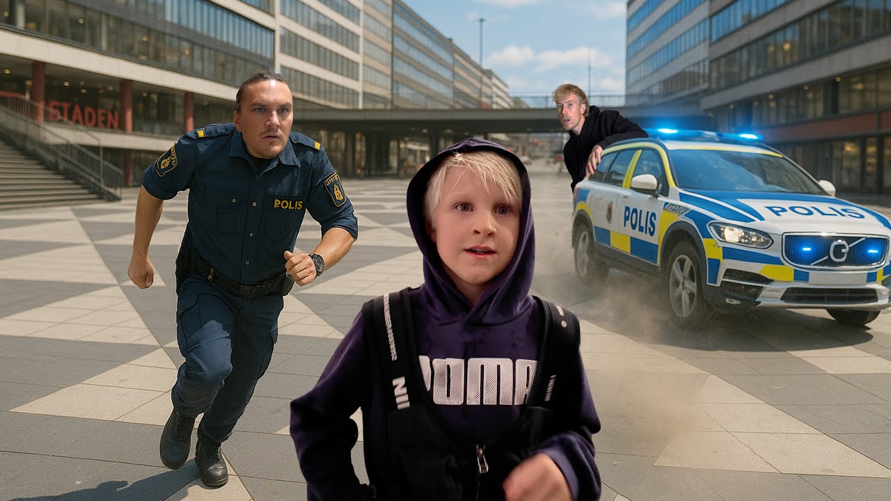 KAN EN 8-ÅRING RYMMA FRÅN POLISEN?