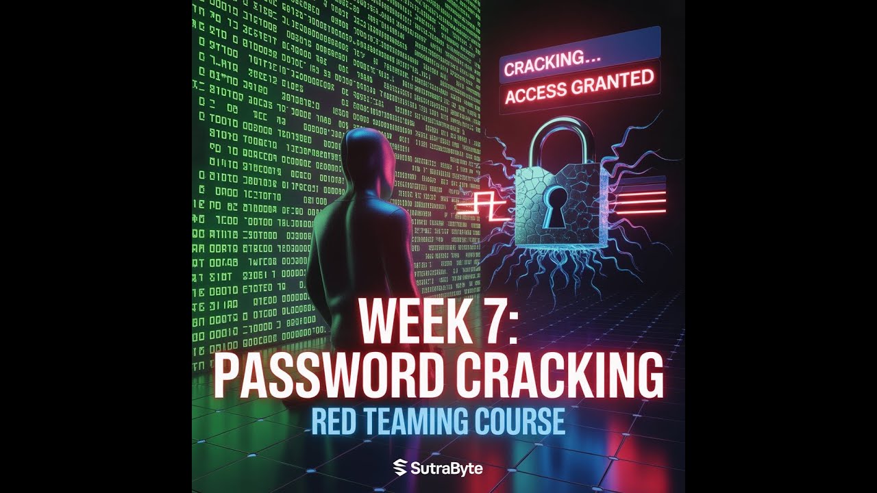 💥 Week 7 - Password Cracking Class is LIVE! 💥
