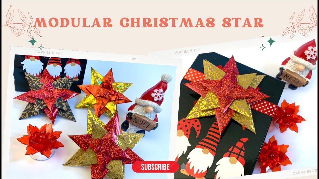 Origami Maniacs 537: Beautiful Christmas Star