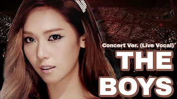 The Boys Girl'Generation (Concert Ver. (Live Vocal))