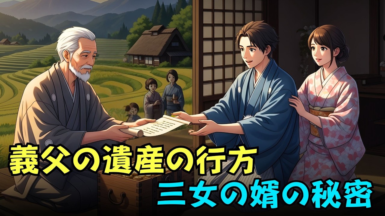足の不自由な三女の婿に全財産を託した父――その決断の裏にあった“非凡な知恵”| 日本昔話・知恵と運命