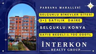 Parsana Mahallesi̇ 31 Satilik Dai̇re Selçuklu Bi̇nevler Si̇tesi̇ Selçuklu Şfet