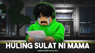 Ang Huling Sulat Ni Mama😭 |  Roblox Short Film by Esoni (Brookhaven RP)