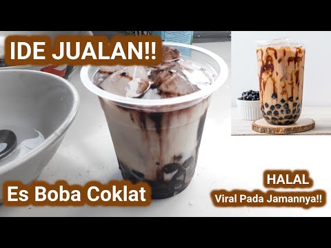 Cara Membuat Boba Rasa Coklat