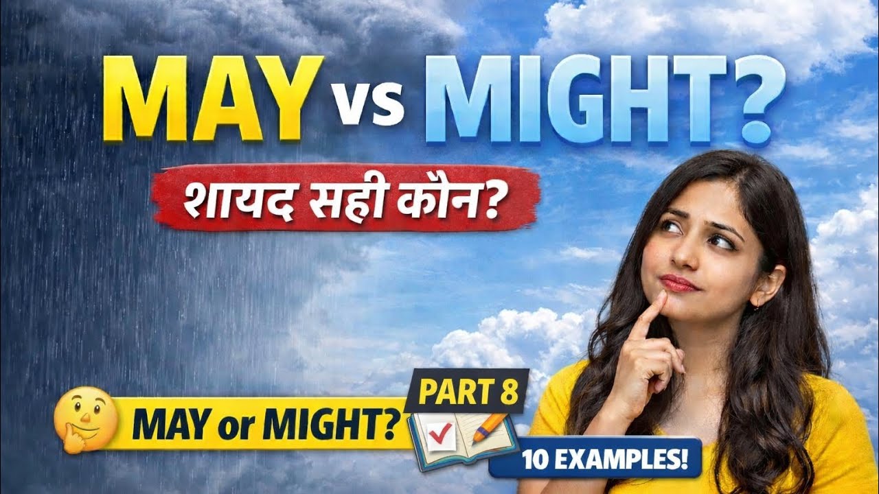 Might vs May Confusion Killer | Part 8 | Learn English Easily