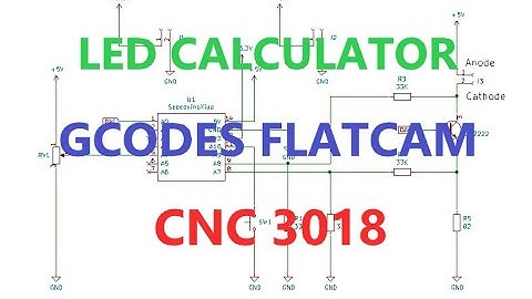 DFTA46 FLATCAM - REALISER SES FICHIERS GCODE AVEC FLATCAM - PCB - LED CALCULATOR
