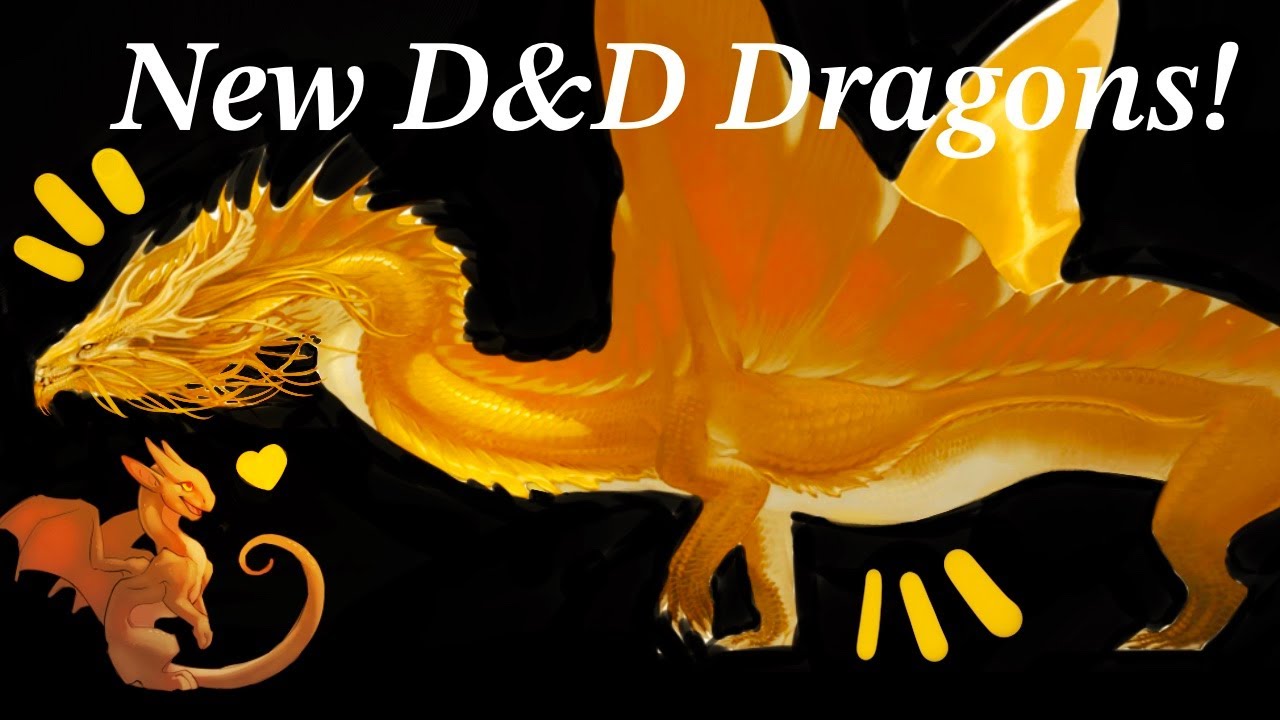 reacting to the NEW D&D dragons! | 2024 D&D Dragon Redesigns