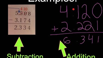 2 4  Adding and Subtracting decimals