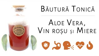 Băutură tonică cu aloe vera, vin miere - YouTube