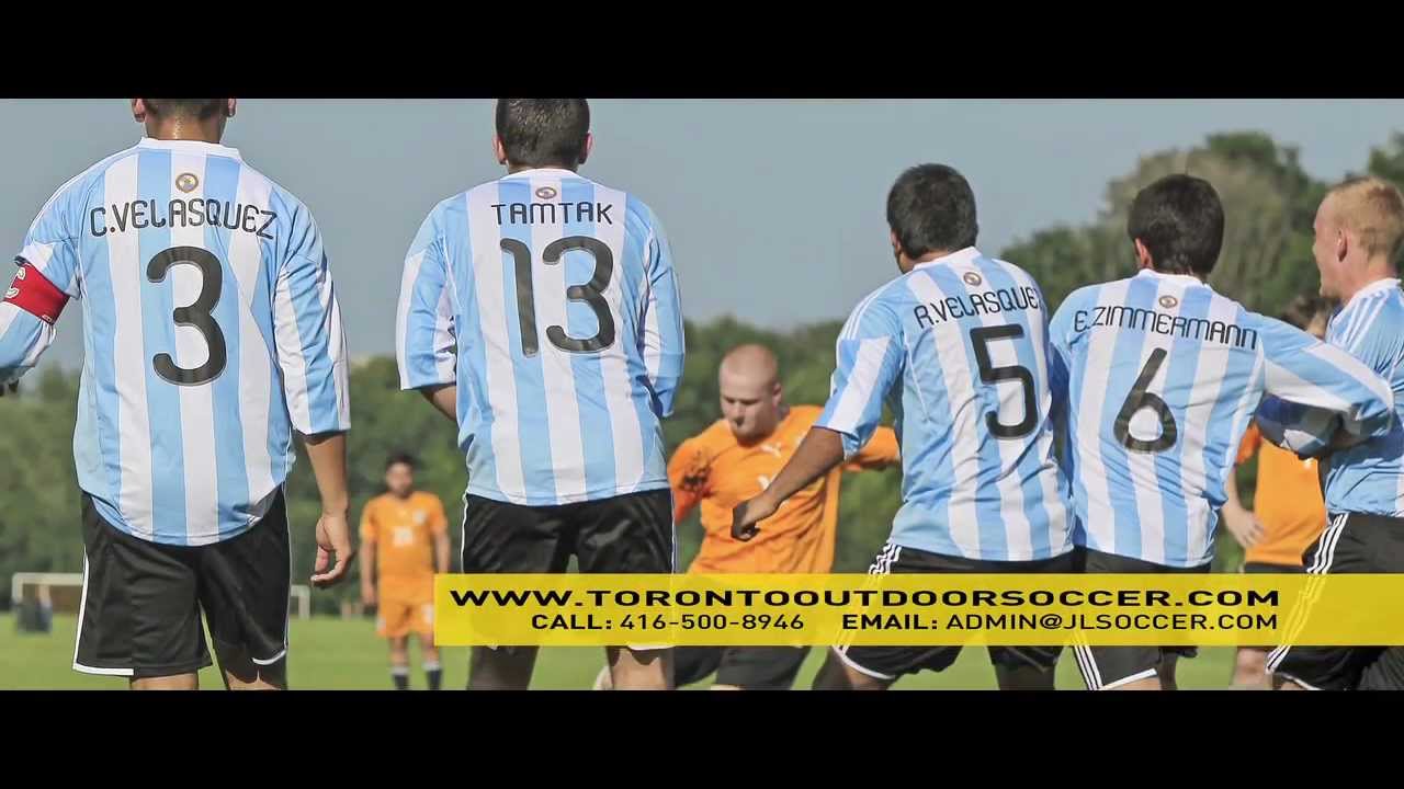 2014 Outdoor Soccer League Promotional Ad