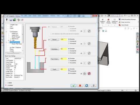21 - Mastercam for SolidWorks - Linking Parameters