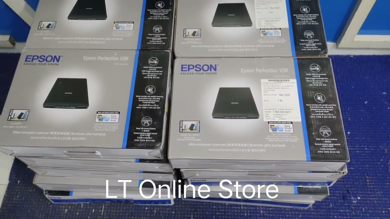 Epson Perfection V39 Flatbed Color Scanner