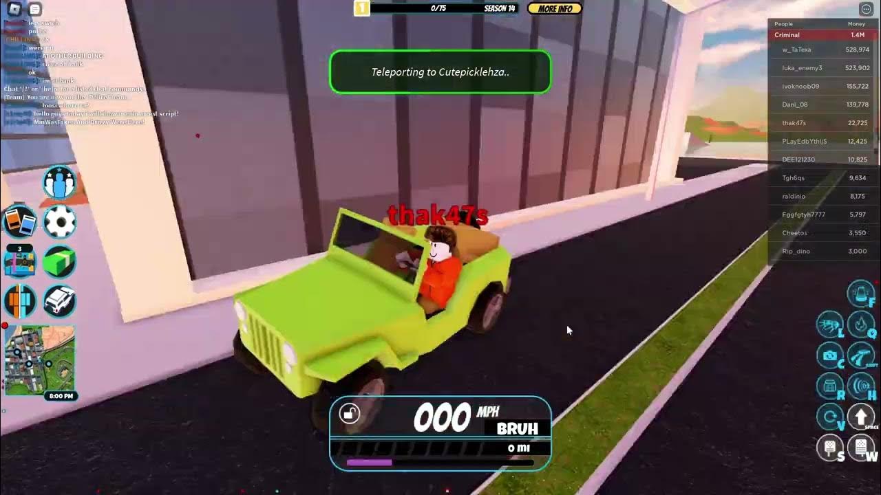  roblox jailbreak op auto arrest script youtube