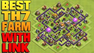 NEW BEST TH7 Trophy/Farming Base 2020 | Th7 Base With COPY LINK - Clash of Clans