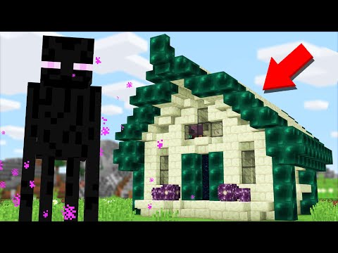 living-in-a-minecraft-enderman-house