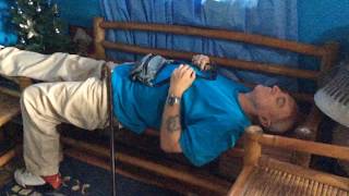 VLOG40-20150106: Long Bus Rides to See Ma & Cat's Family, John's Pooped!!!