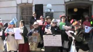 2011-02-19 - Capitol Rally - Raging Grannies sing "Scott Walker Recall Song"