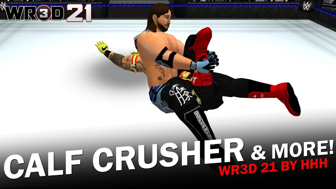 WR3D 21 by HHH- New Moves (Calf Crusher) and Fixes! (Android & PC)