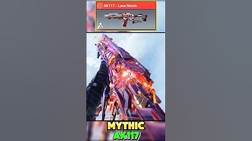 Free Mythic Ak117 with New Camo 🔥🥵| CODM #shorts
