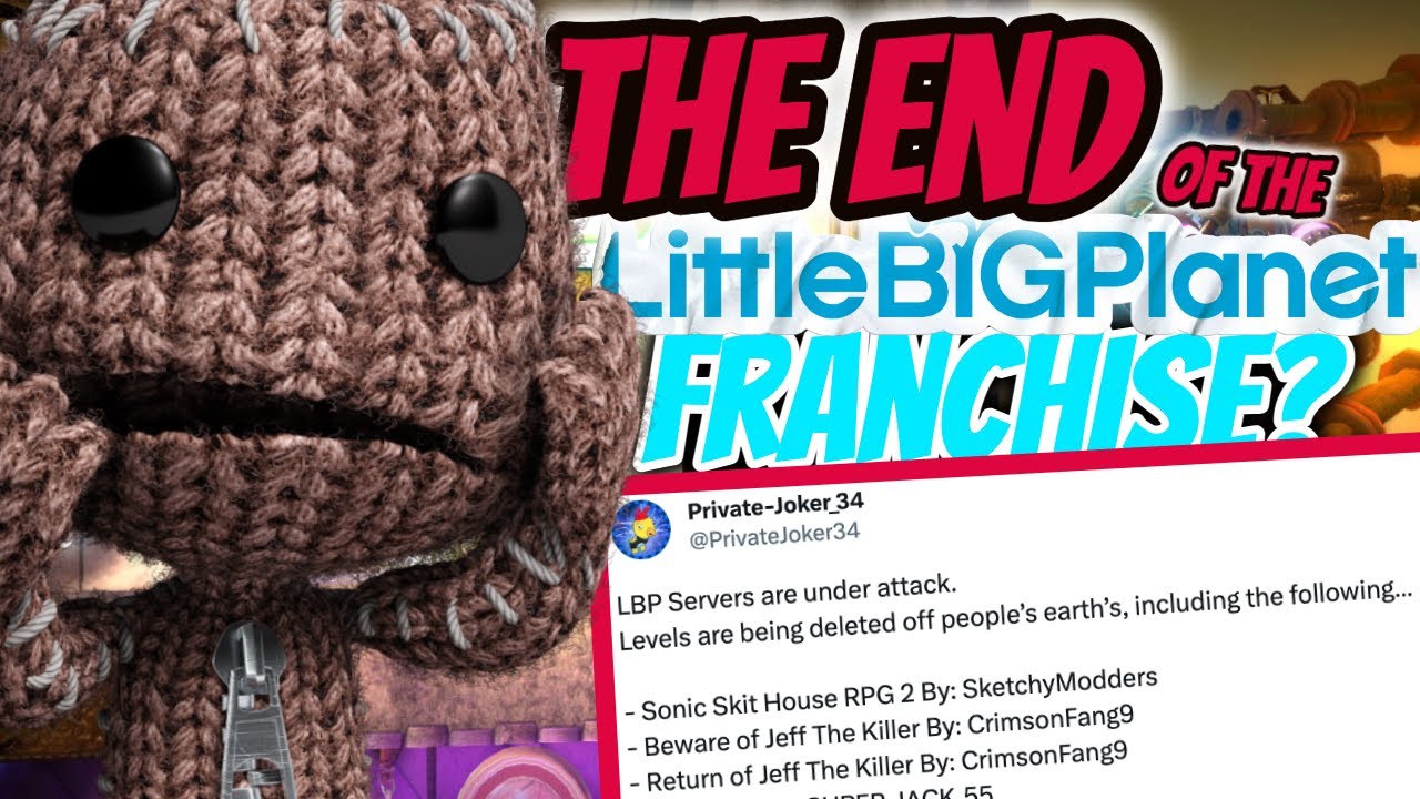 Servers ATTACKED + LBP *REPLACED* With Sackboy?! | Nerd News - YouTube