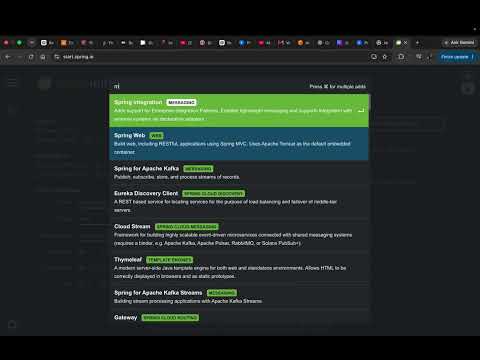 Spring Boot Tutorial for Beginners #1 | Create Your First Project Using Spring Initializr