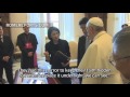 Japan's prime minister gives Pope a Japanese magic mirror