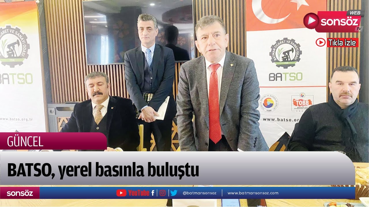 BATSO, yerel basınla buluştu