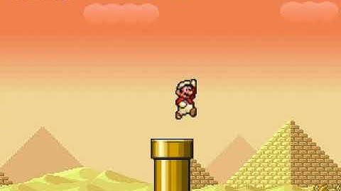 Super Mario Flash Egypt Edition Level Editor World 2 1