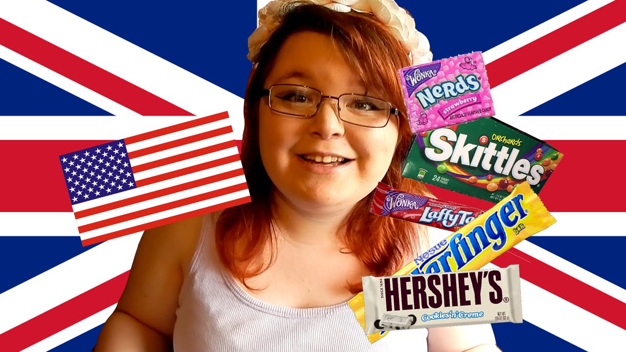 BRITISH GIRL TRIES AMERICAN CANDY!