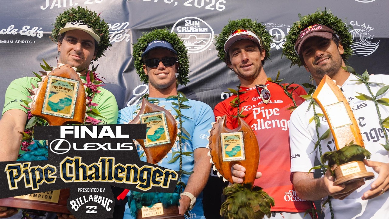 Callum Robson, Morgan Cibilic, Griffin Colapinto, Eli Hanneman | Lexus Pipe Challenger - Final